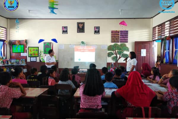 SOSIALISASI GERAKAN ANTI NARKOBA SEKOLAH DASAR NEGERI 6/84 KOTA BITUNG