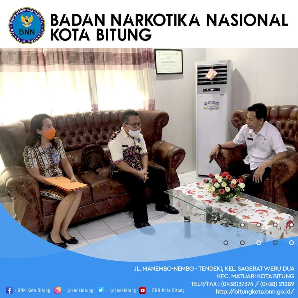 KOORDINASI KONSULTASI PROGRAM KETAHANAN KELUARGA ANTI NARKOBA - DINAS SOSIAL KOTA BITUNG KOORDINASI KONSULTASI PROGRAM KETAHANAN KELUARGA ANTI NARKOBA – DINAS SOSIAL KOTA BITUNG