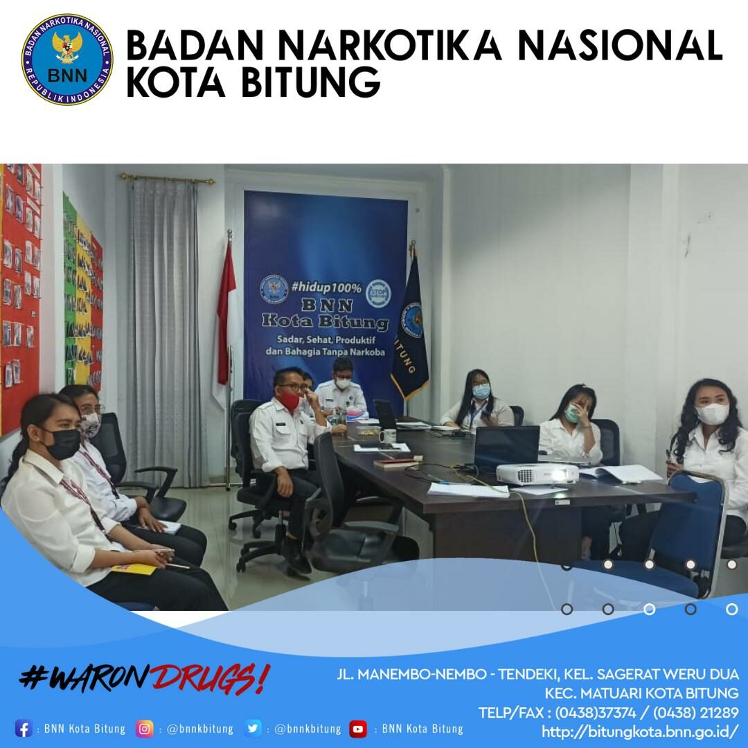 RAPAT PIMPINAN MELALUI VIDEO CONFERENCE - 18 JANUARI 2021 RAPAT PIMPINAN MELALUI VIDEO CONFERENCE – 18 JANUARI 2021