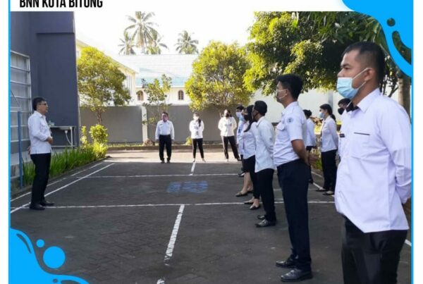 APEL PAGI BADAN NARKOTIKA NASIONAL KOTA BITUNG – 01 FEBRUARI 2021