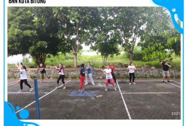 HIDUP SEHAT!! ZUMBA BERSAMA BADAN NARKOTIKA NASIONAL KOTA BITUNG 05 FEBRUARI 2021