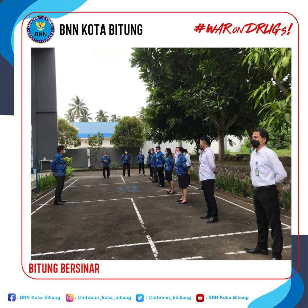 APEL PAGI BADAN NARKOTIKA NASIONAL KOTA BITUNG - 01 MARET 2021 Konsep Otomatis