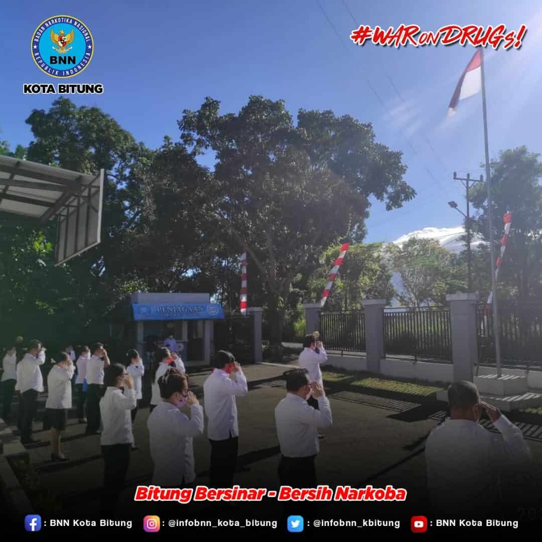 APEL PAGI BADAN NARKOTIKA NASIONAL KOTA BITUNG – 09 AGUSTUS 2021 Konsep Otomatis