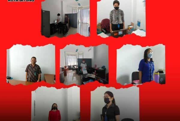 Mendengarkan Teks Pancasila di Lingkungan BNN Kota Bitung