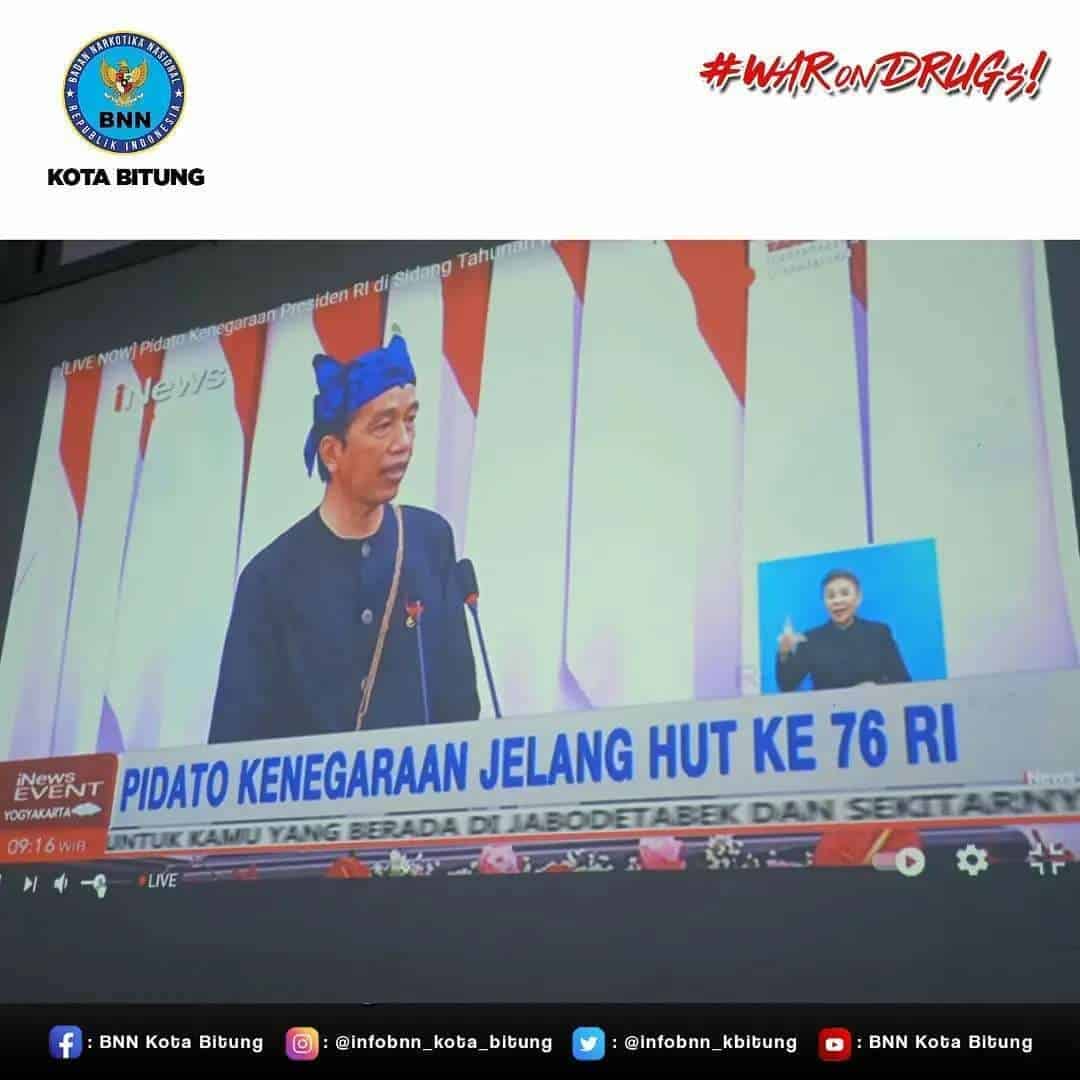 PIDATO KENEGARAAN JELANG HUT KE 76 REPUBLIK INDONESIA PIDATO KENEGARAAN JELANG HUT KE 76 REPUBLIK INDONESIA