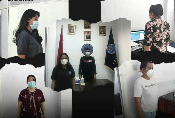 Mendengarkan Teks Pancasila di Lingkungan BNN Kota Bitung