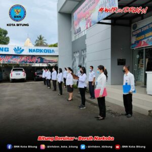 APEL PAGI BADAN NARKOTIKA NASIONAL KOTA BITUNG – 23 AGUSTUS 2021 APEL PAGI BADAN NARKOTIKA NASIONAL KOTA BITUNG – 23 AGUSTUS 2021
