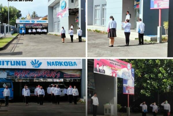 Apel Pagi Lingkungan BNN Kota Bitung – 11 Oktober 2021