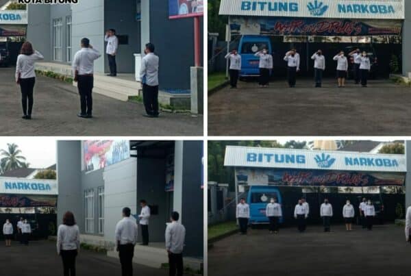 Apel Pagi Lingkungan BNN Kota Bitung Apel Pagi Lingkungan BNN Kota Bitung