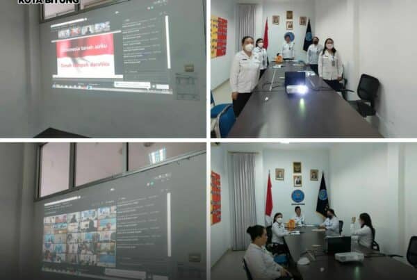 Mengikuti Rapat Pimpinan Melalui Virtual meeting Mengikuti Rapat Pimpinan Melalui Virtual meeting