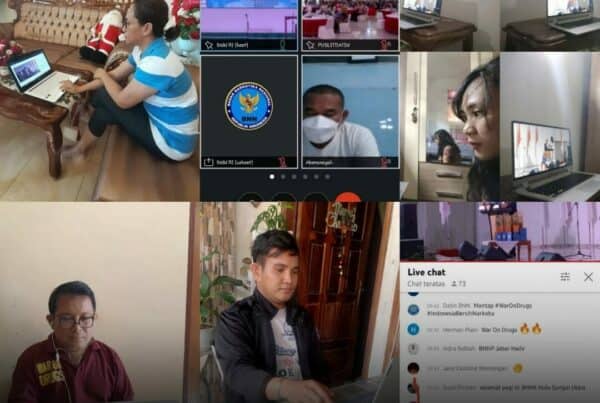 Mengikuti Virtual LIVE War On Drugs Choir Competition Tahun 2021