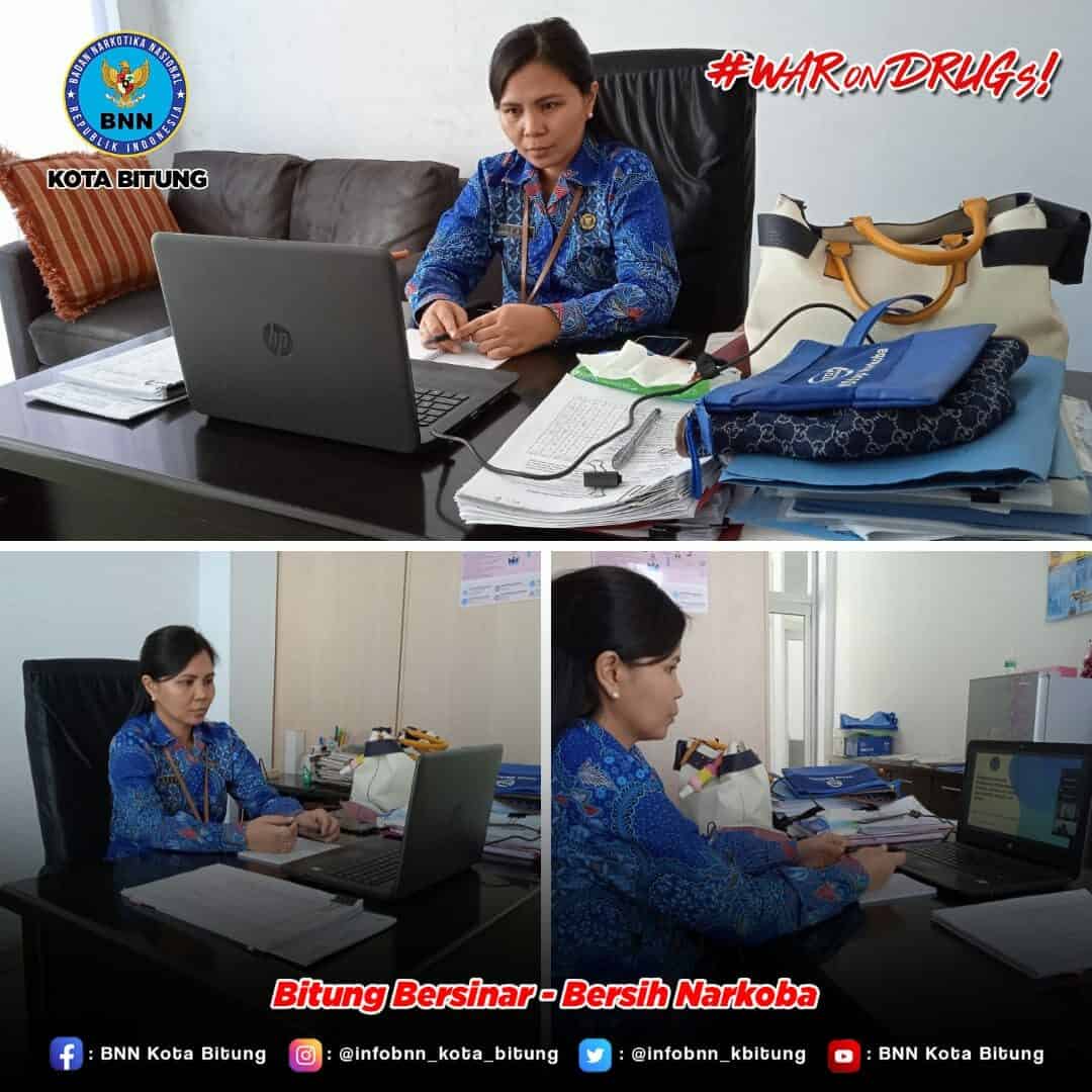 Mengikuti Kegiatan Penyusunan Organisasi Profesi Konselor dan Asisten Konselor Adiksi melalui Virtual Meeting