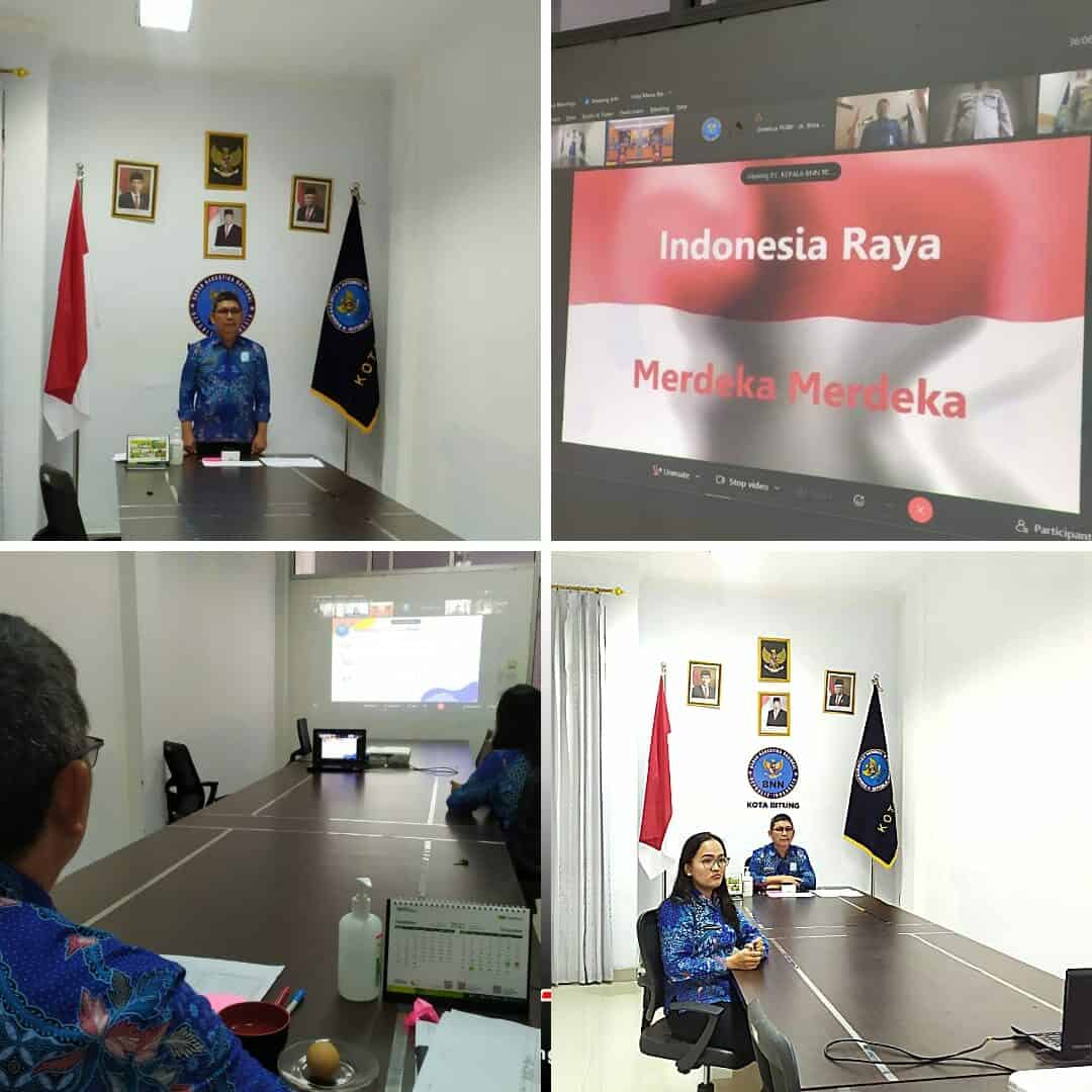 Apel Pagi Lingkungan BNN Kota Bitung