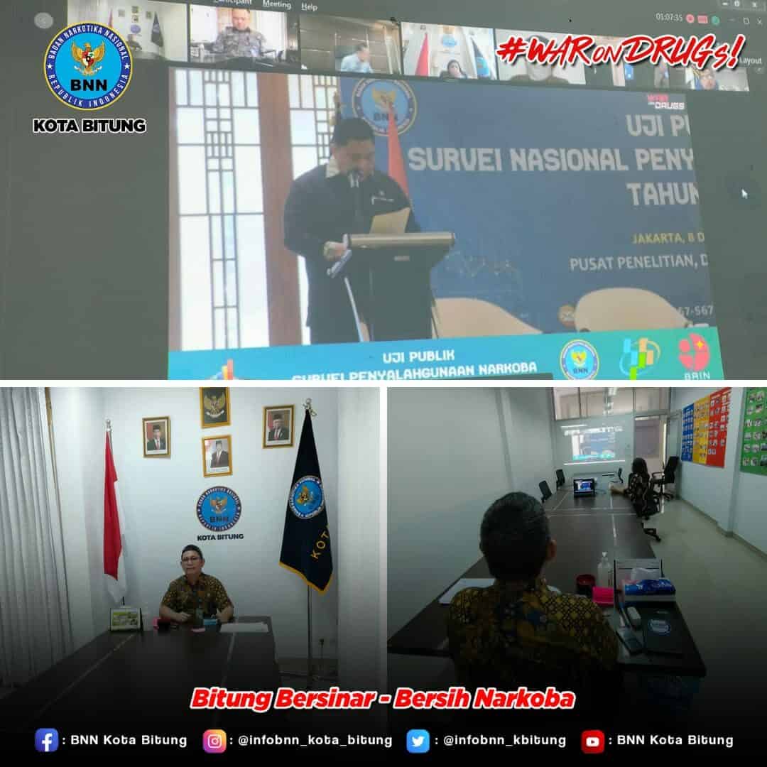 Mengikuti Virtual Evaluasi Unit IBM
