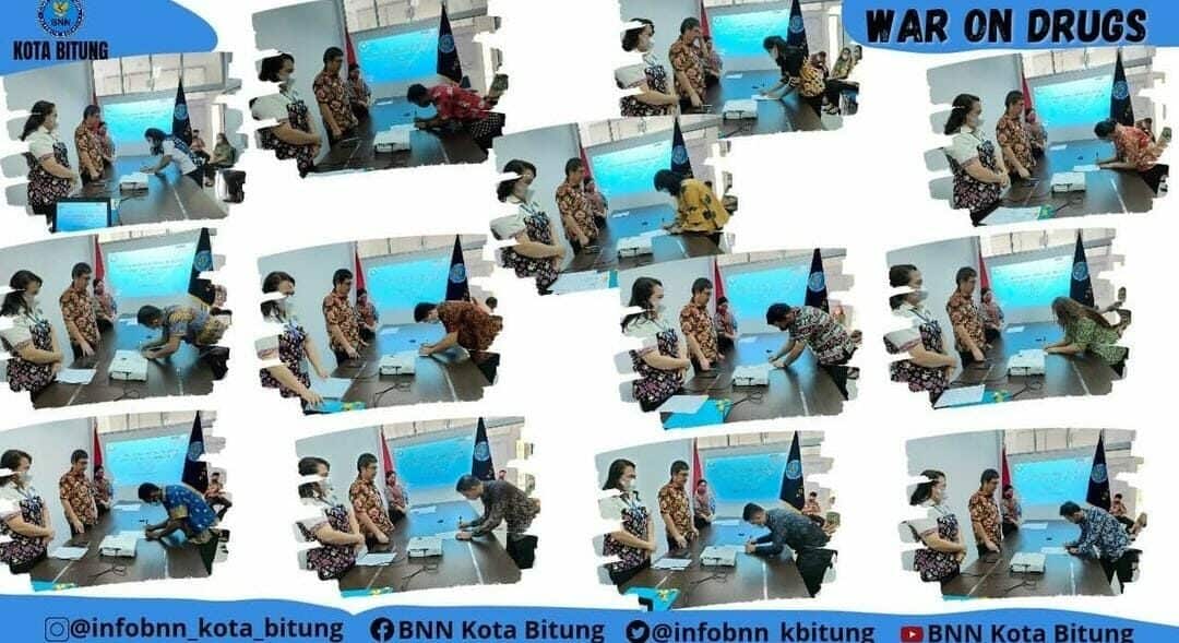 Melaksanakan Penandatanganan Perjanjian Kerja bagi Pegawai Pemerintah Non Pegawai Negeri (PPNPN) di Lingkungan BNN Kota Bitung TA. 2022 Konsep Otomatis