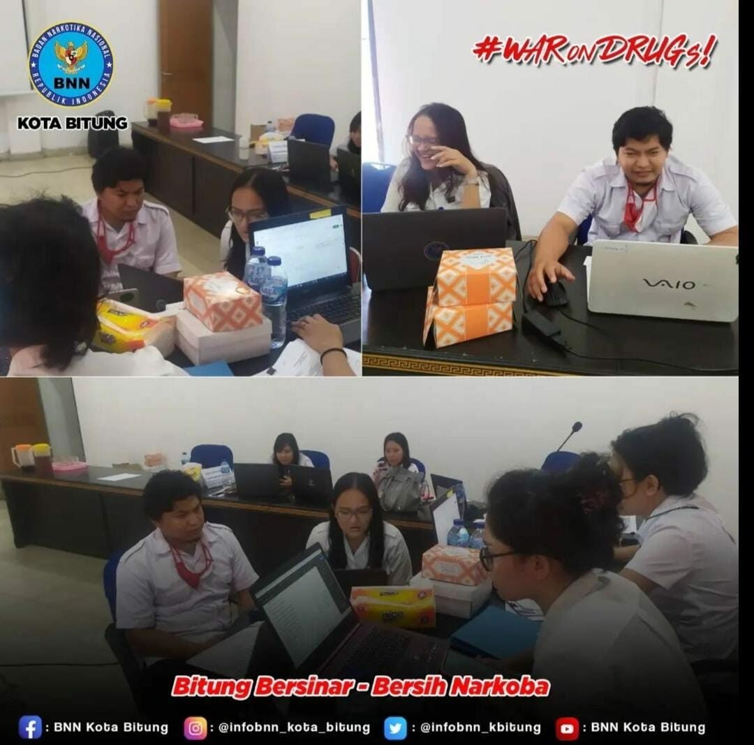 Apel Pagi di Lingkungan BNN Kota Bitung Konsep Otomatis