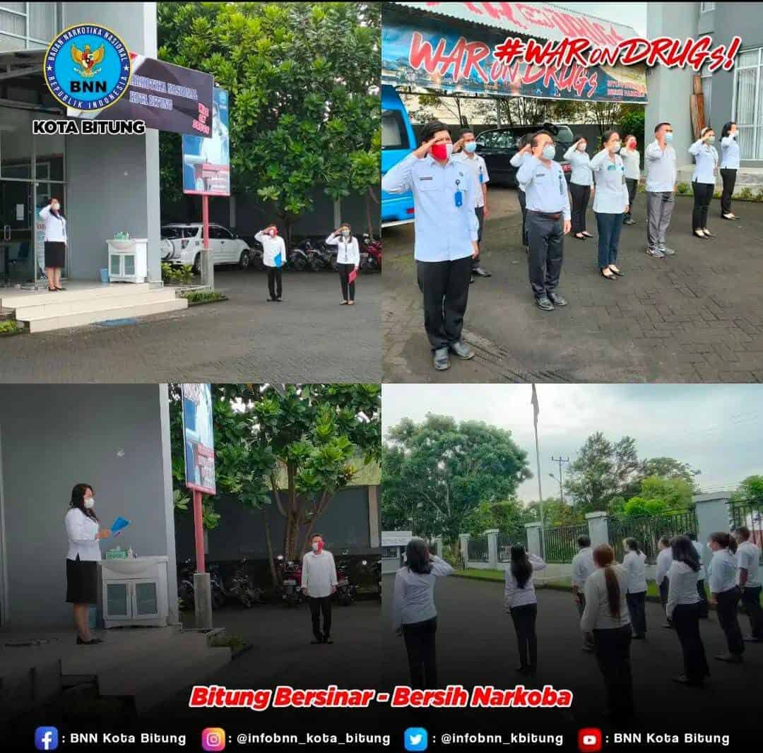 Mengikuti Rapat Koordinasi DUPAK JF. Penyuluh Narkoba melalui Virtual Meeting Konsep Otomatis