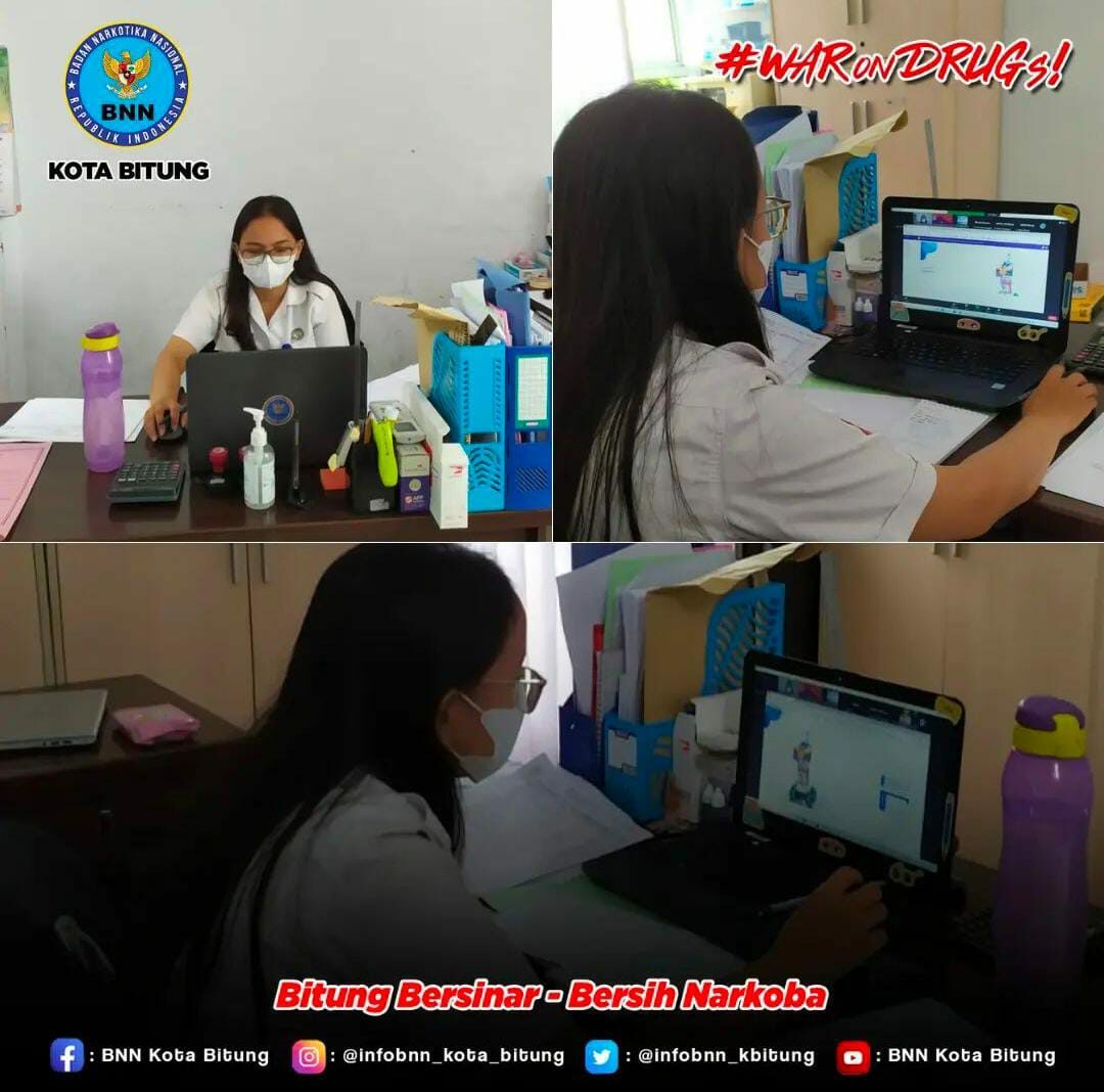 Apel Pagi Di Lingkungan Kantor BNN Kota Bitung Bimtek SAKTI