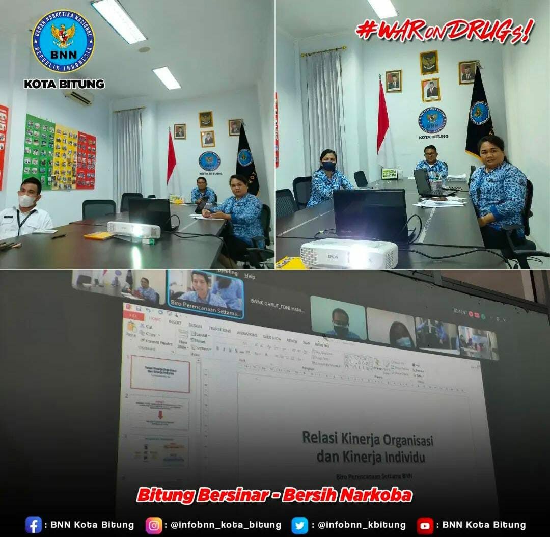 Apel Pagi Di Lingkungan Kantor BNN Kota Bitung Rakor Kinerja 7Feb