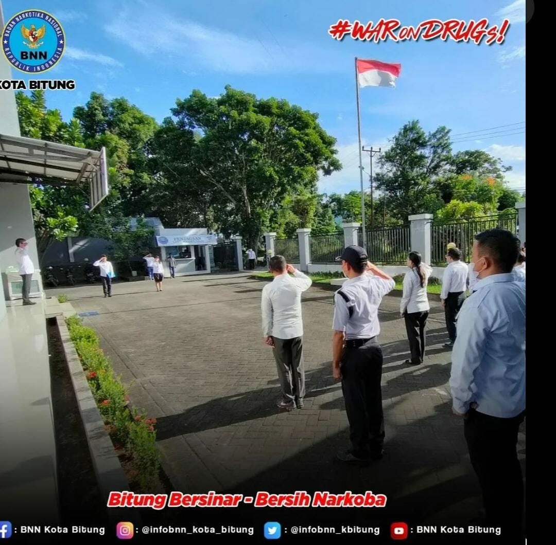 Koordinasi Kegiatan Menggelorakan Lagu Mars BNN di Radio Gita Lestari Konsep Otomatis