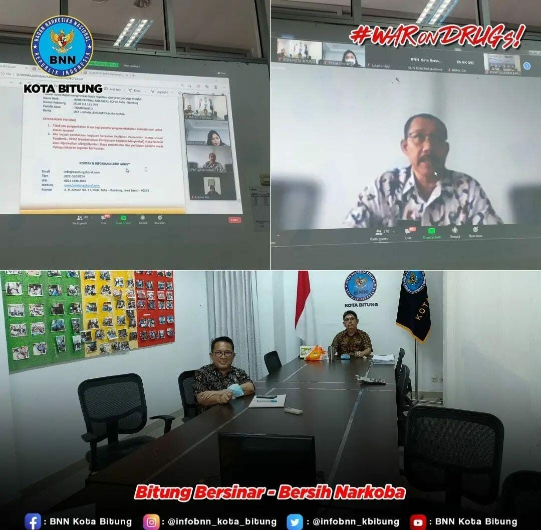 Koordinasi Kegiatan Menggelorakan Lagu Mars BNN di Radio Gita Lestari Koordinasi Kegiat
