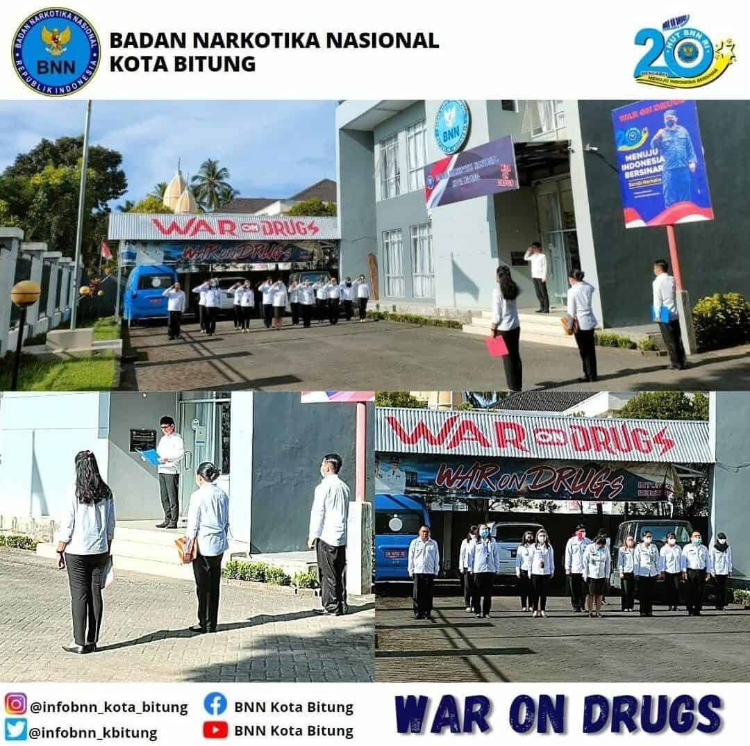 Apel Pagi di Lingkungan BNN Kota Bitung Konsep Otomatis