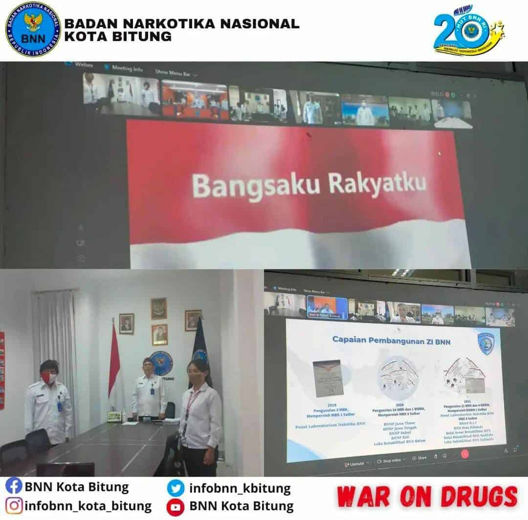 Apel Pagi di Lingkungan BNN Kota Bitung Konsep Otomatis