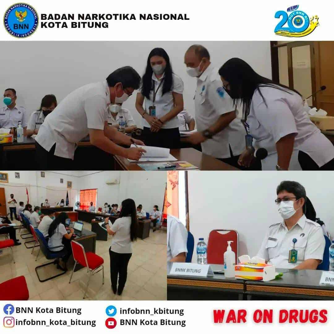 Penandatangan Perjanjian Kinerja Tahun 2022 Konsep Otomatis