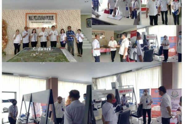 Kepala BNN Prov. Sulut melaksanakan Kunjungan ke Mal Pelayanan Publik (MPP) KEK Kota Bitung Konsep Otomatis