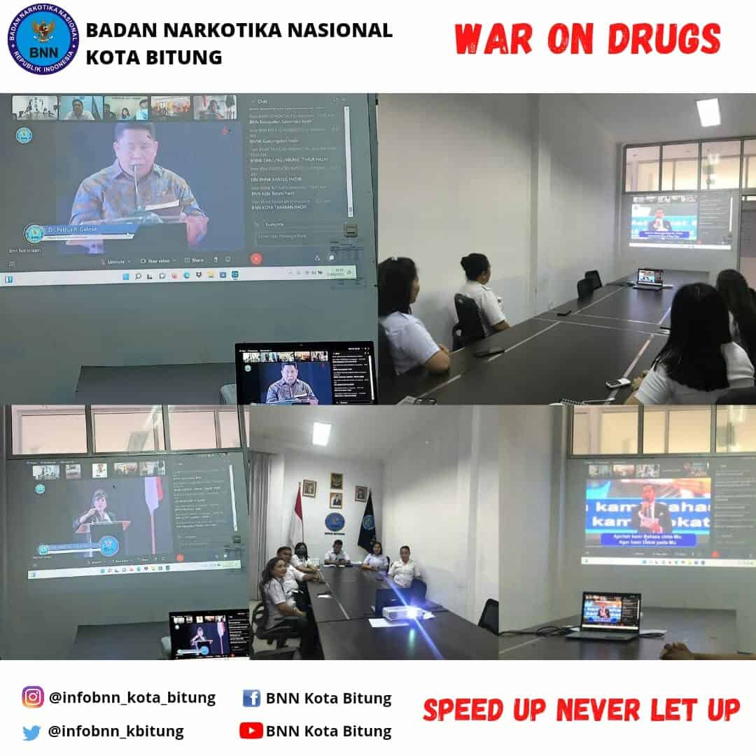 Melaksanakan Ibadah dalam rangka Paskah BNN Kota Bitung Konsep Otomatis