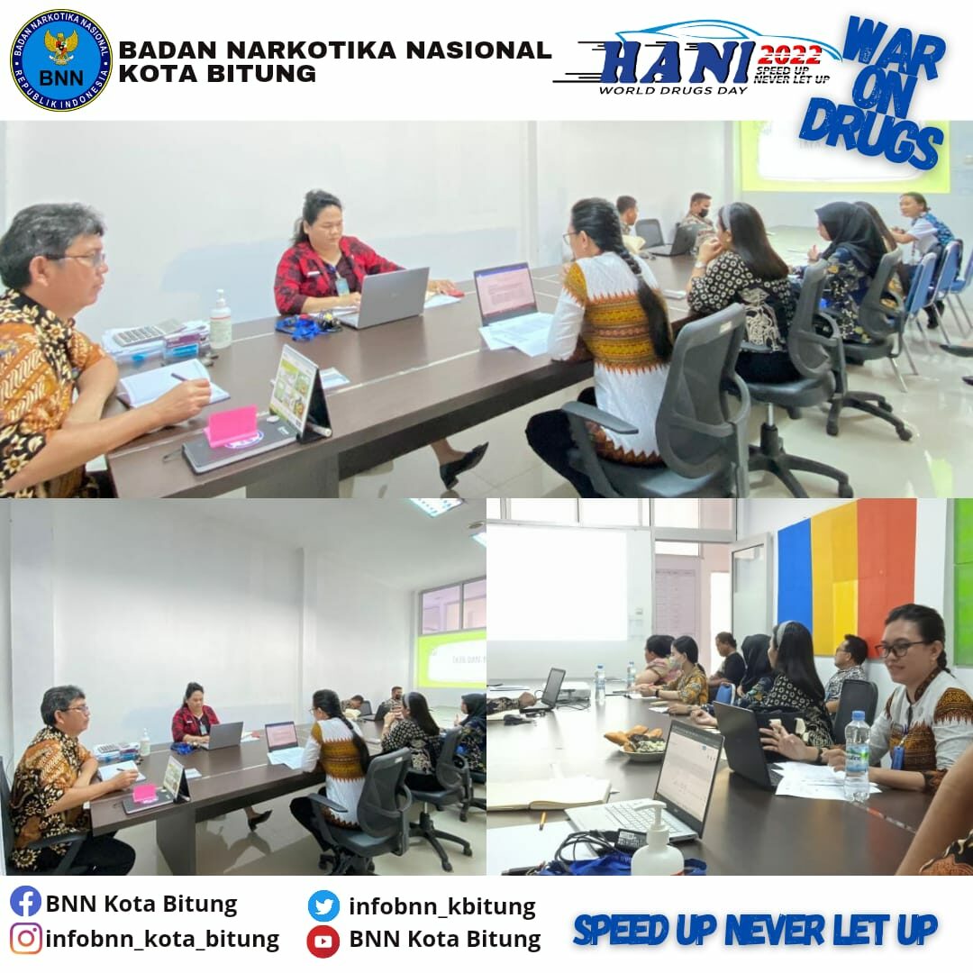 Menerima Kunjungan dari BNNP dalam rangka Monitoring dan evaluasi realisasi anggaran dan capaian output serta sosialisasi IKPA dan NKA Menerima Kunjungan dari BNNP dalam rangka Monitoring dan evaluasi realisasi anggaran dan capaian output serta sosialisasi IKPA dan NKA