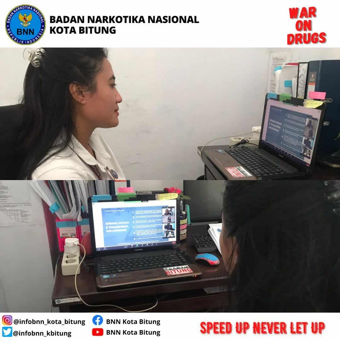 Mengikuti Sosialisasi Lembar penilaian penghargaan petugas rehabilitasi terbaik melalui virtual meeting Konsep Otomatis