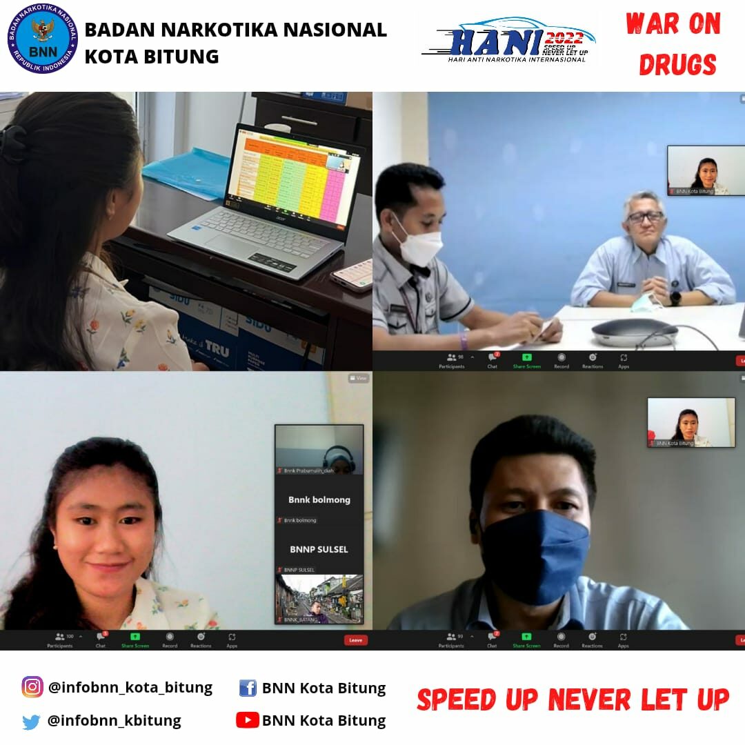Mengikuti Sosialisasi Penetapan Target PNBP dan Pagu PNBP yang Realistis pada Satuan Kerja yang Melaksanakan PNBP di Lingkungan BNN secara Virtual Konsep Otomatis