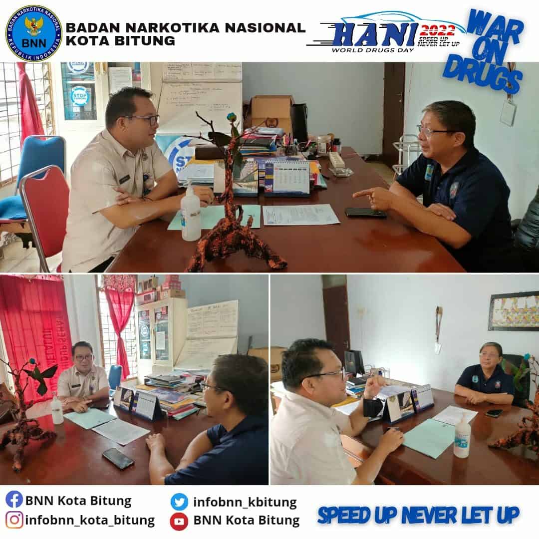 Koordinasi dalam rangka pengayaan referensi advokasi P4GN ke BNNP Koordinasi dalam rangka pengayaan referensi advokasi P4GN ke BNNP