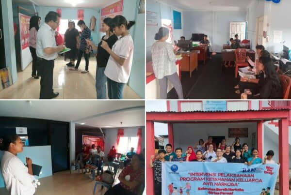 Pelaksanaan Intervensi Pelaksanaan Program Ketahanan Keluarga Anti Narkoba