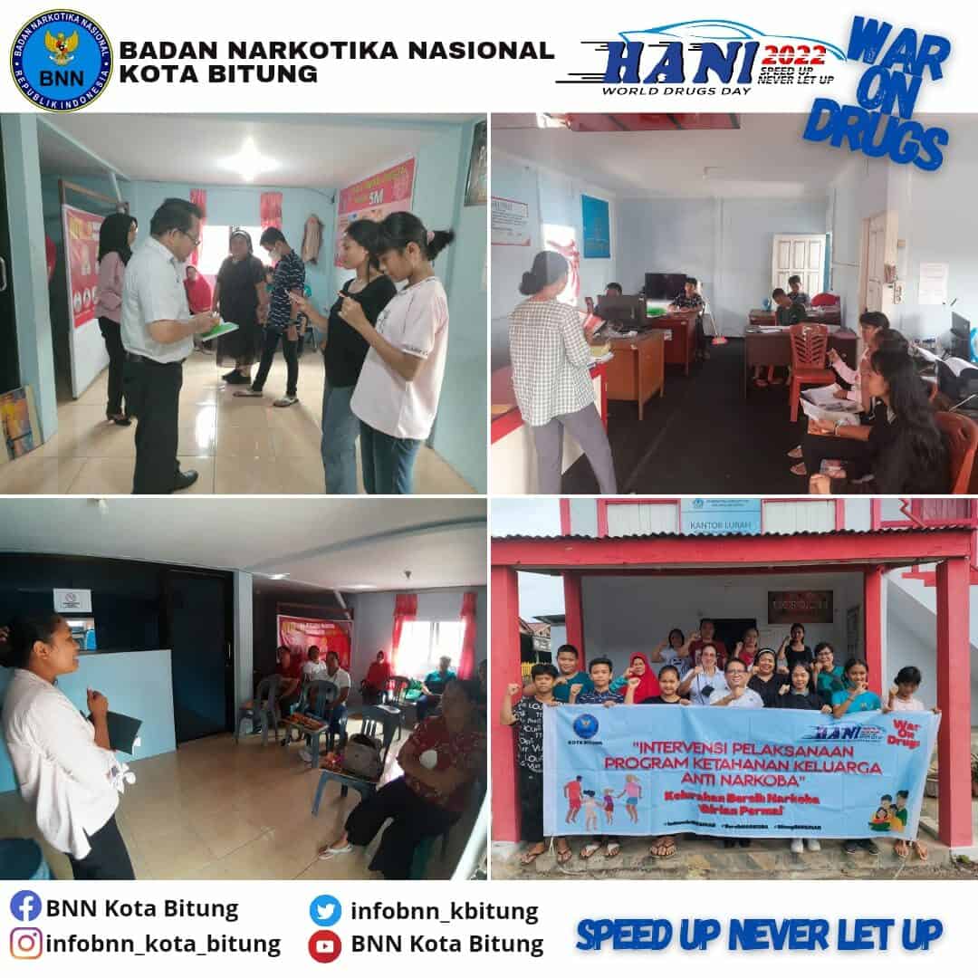 Pelaksanaan Intervensi Pelaksanaan Program Ketahanan Keluarga Anti Narkoba Pelaksanaan Intervensi Pelaksanaan Program Ketahanan Keluarga Anti Narkoba