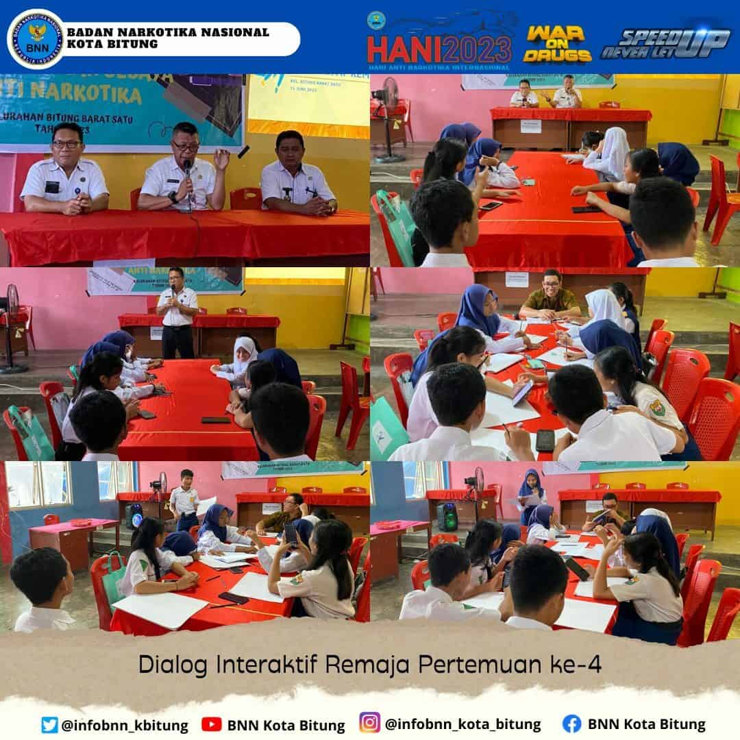 Dialog Interaktif Remaja Pertemuan 4 di Kelurahan Bitung Barat Satu