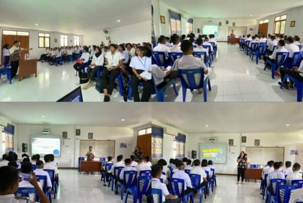 Sosialisasi Bahaya Narkoba kepada Siswa SMK Pelita Bahari Bitung