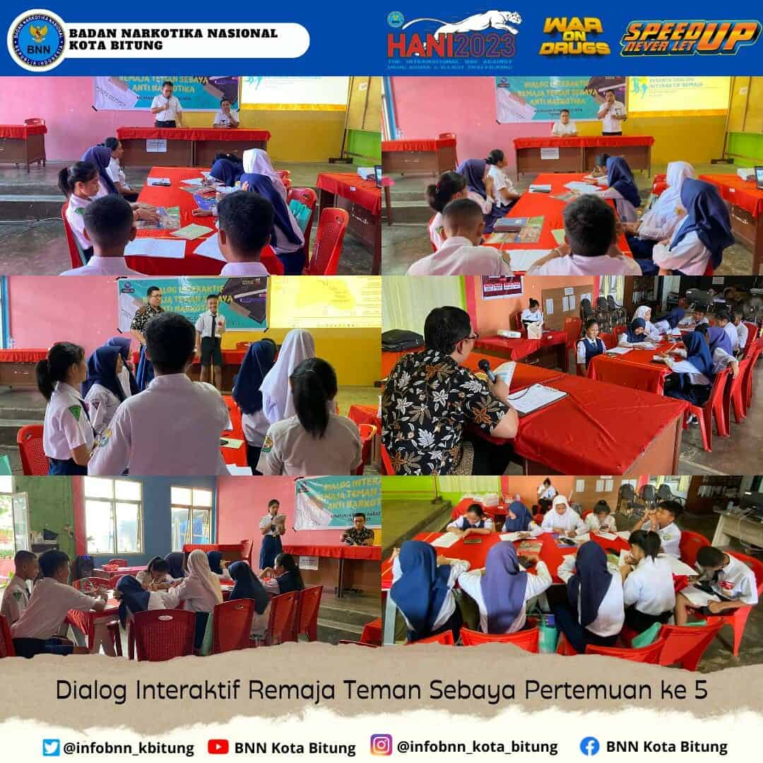 Dialog Interaktif Remaja Teman Sebaya di Kelurahan Bitung Barat Satu Pertemuan ke 5