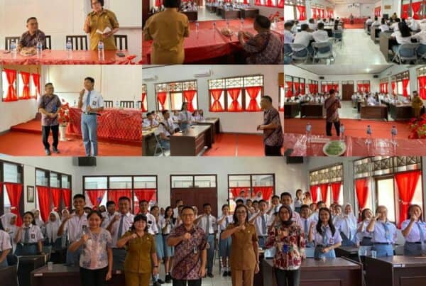 Penyebarluasan Informasi dan Edukasi melalui Tatap Muka di SMK Negeri 1 Bitung