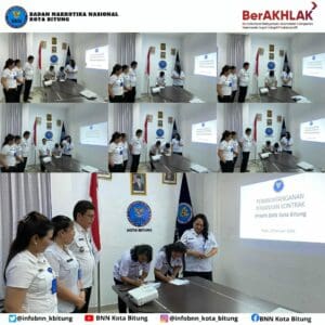 Penandatanganan Pakta Integritas dan Perjanjian Kontrak BNN Kota Bitung Tahun 2024